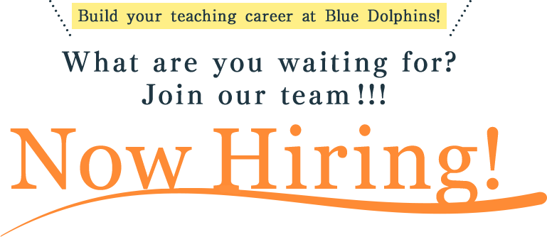 What are you waiting for? join our team!!! Now Hiring